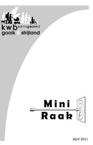 Kaft van Mini Raak 201104
